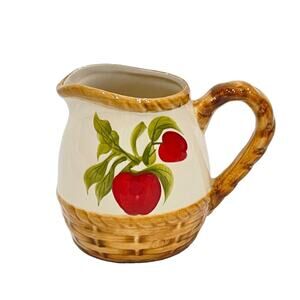 Vintage Alco Industries Apple Creamer